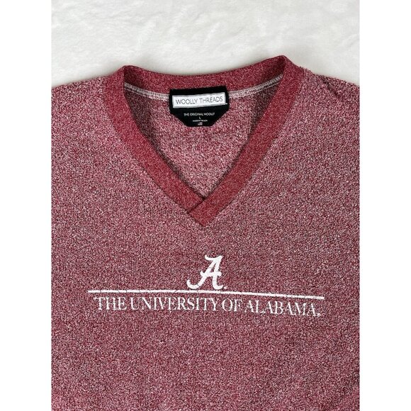 Vintage Wooly Threads University Of Alabama Sweatshirt Size Large Made in USA - Picture 2 of 8